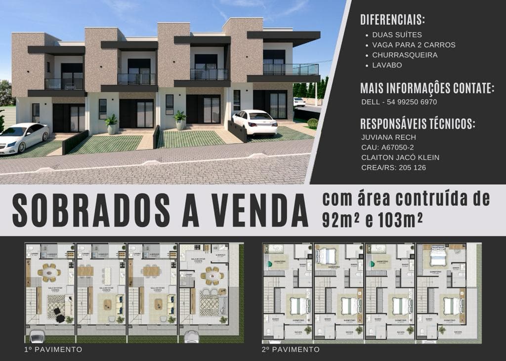 foto do imóvel sobrados-em-construcao